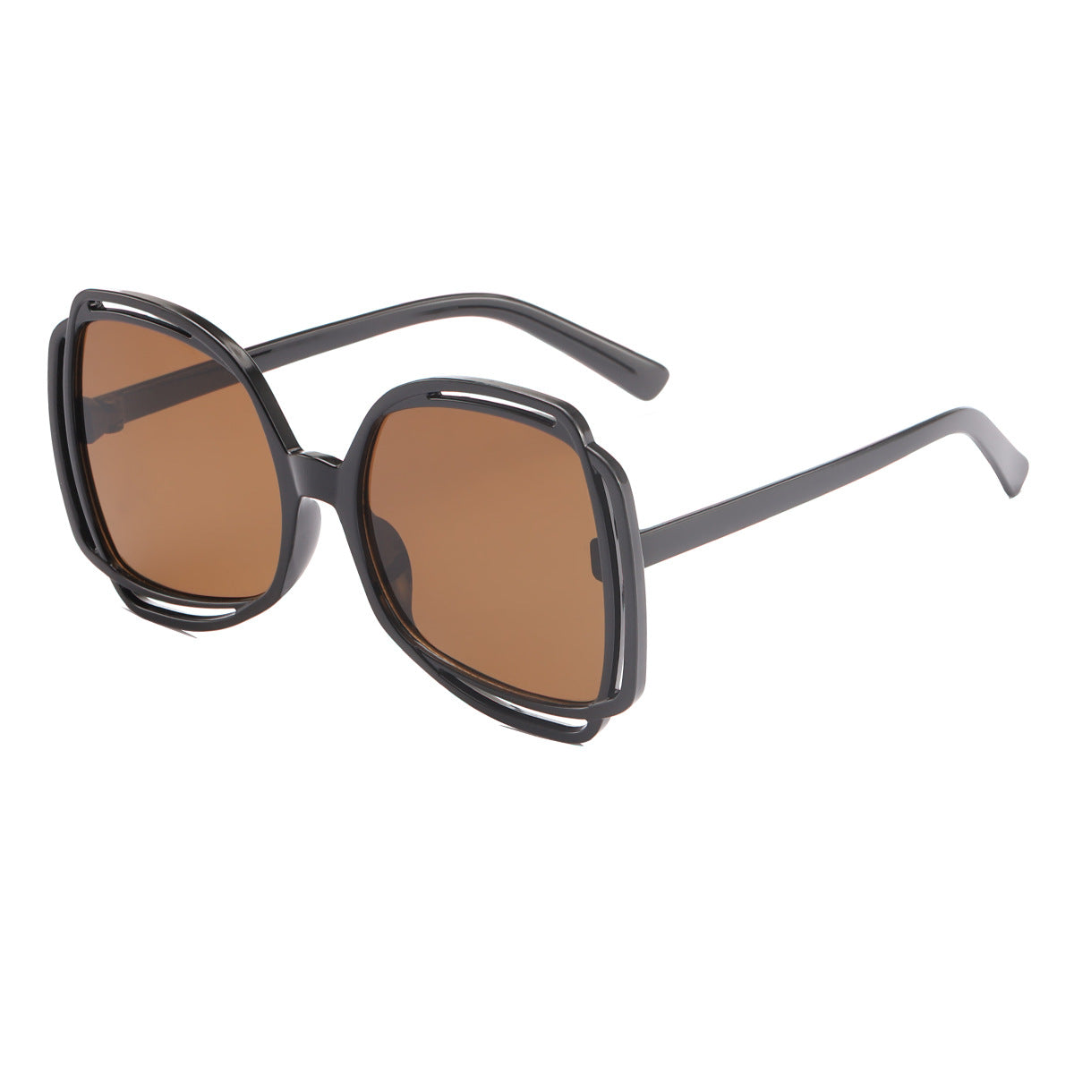 Damen Fashion-Sonnenbrille mit modernem Rahmen und UV-Schutz Brehn