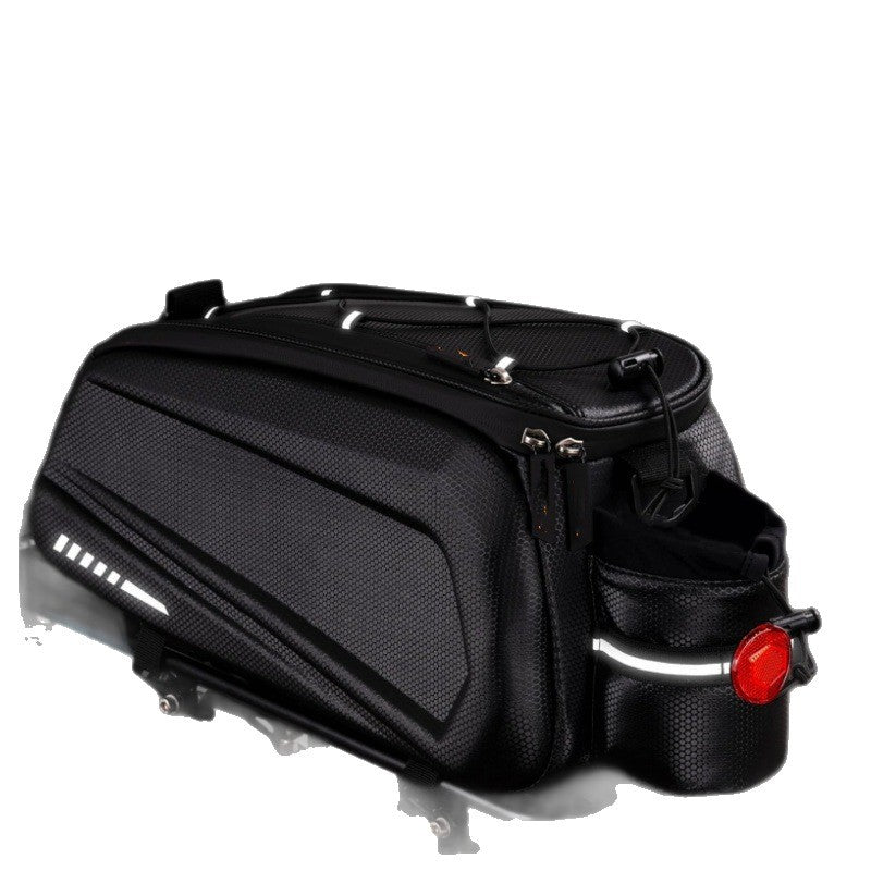 Fahrrad-Gepäckträger Tasche mit Wasserdichtem Material und Reflektierenden Elementen Brehn