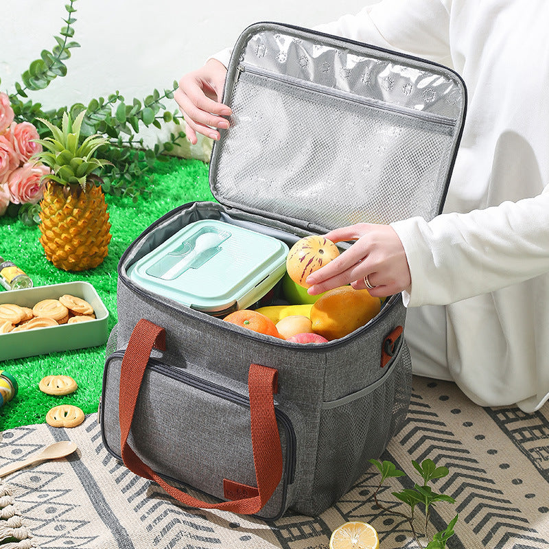 Damen Isolierte Thermotasche mit mehreren Fächern und praktischem Tragegriff Brehn