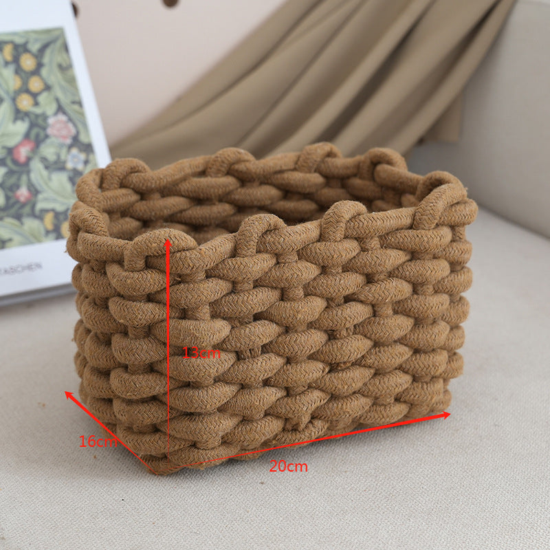 Aufbewahrungskorb mit Geflochtenem Design Brehn