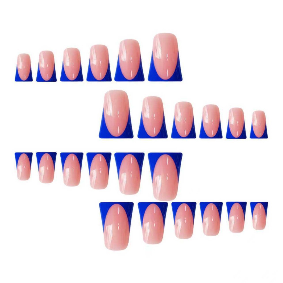 Künstlerische Stiletto-Nagelspitzen Brehn