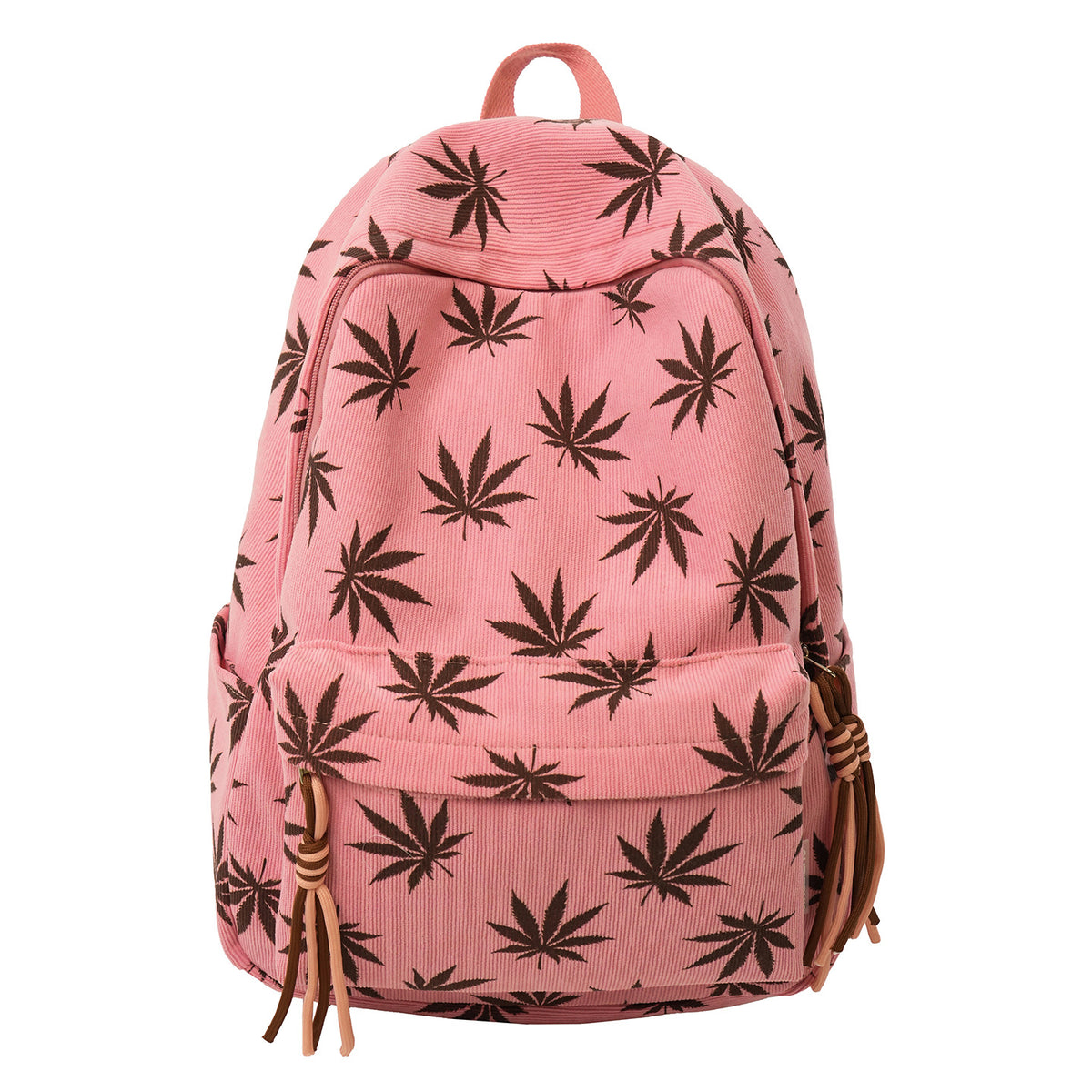 Stylische Blattmuster-Rucksack Brehn