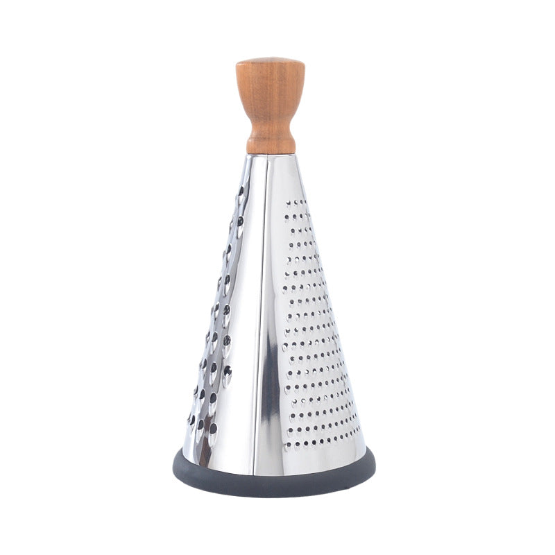 Ergonomische Edelstahl-Küchenreibe mit Rutschfestem Griff Brehn