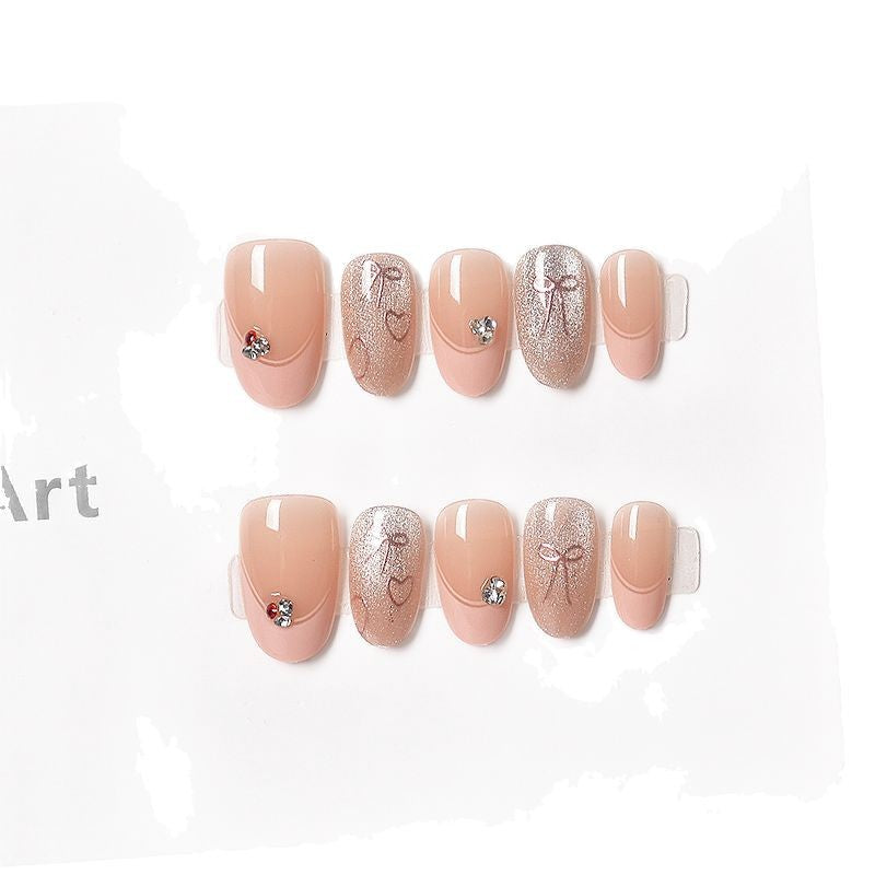 Elegante französische Tip Press-On Nagelkunst Brehn 1787316010