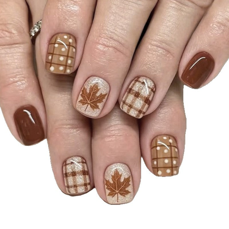 Saisonale Herbst Nagelkunst Verbesserungen Brehn