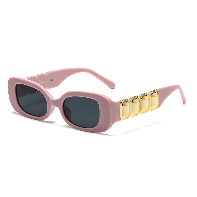 Damen modische Sonnenbrille mit glamourösem Rahmen Brehn