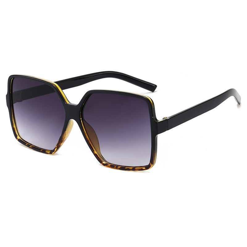 Damen oversized quadratische Sonnenbrille mit elegantem Rahmen Brehn