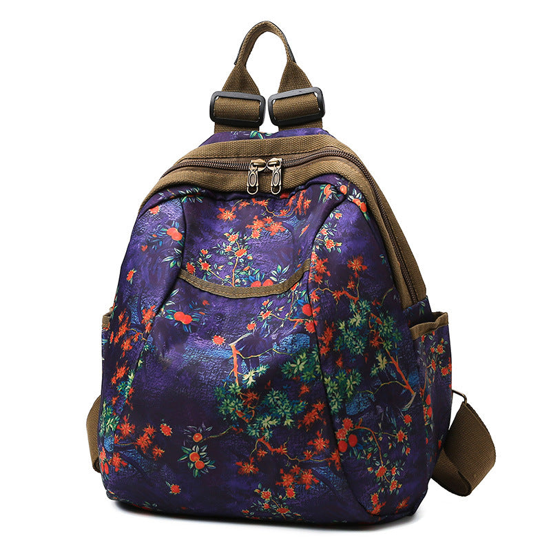 Stylische Canvas-Rucksack Brehn