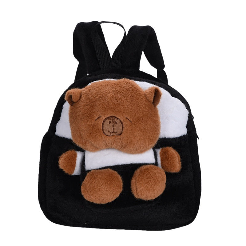 Plüsch Rucksack mit Tierischem Kuschelmotiv Brehn