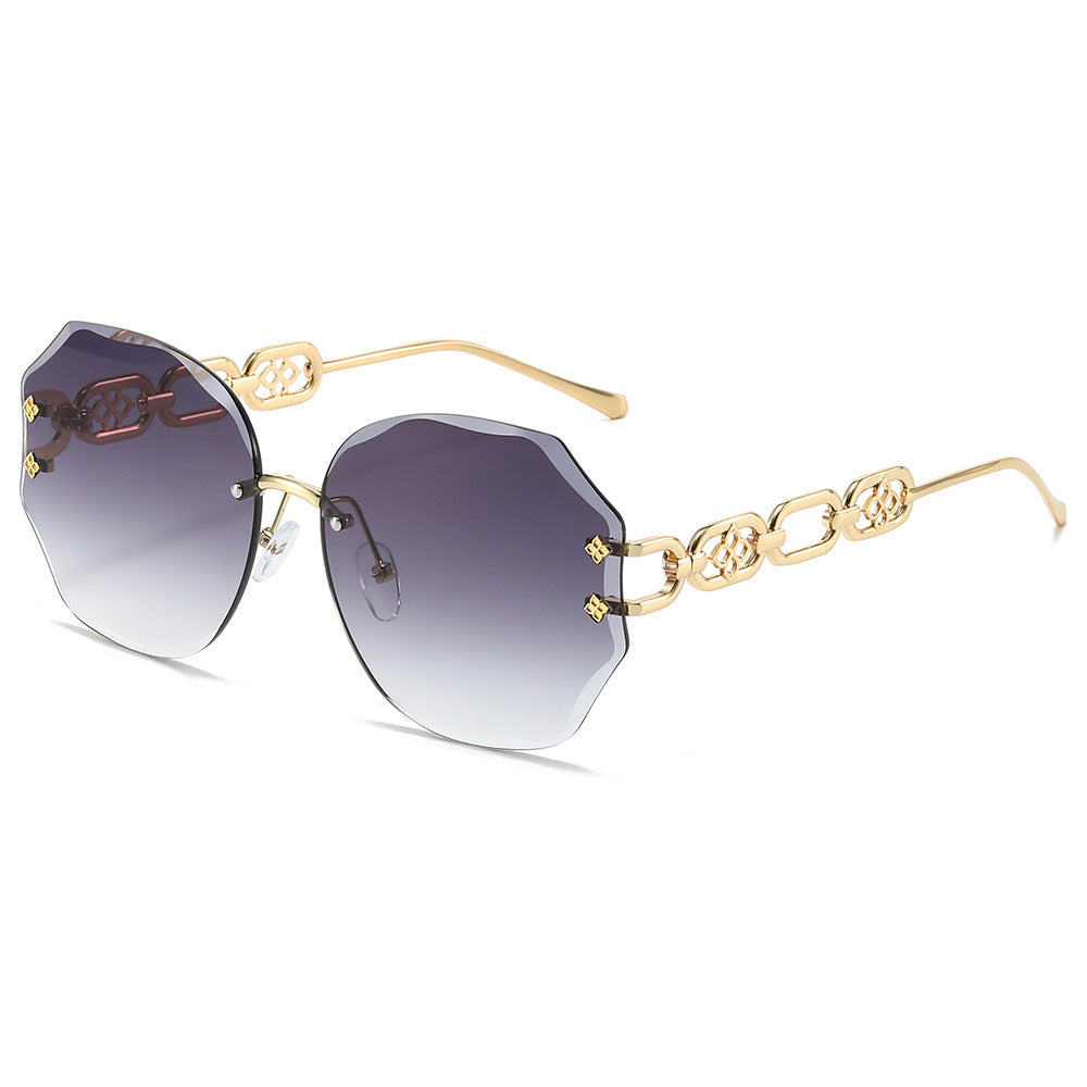 Elegante Übergroße Achteckige Sonnenbrille Brehn