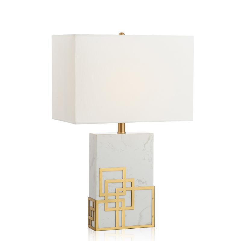 Geometrische moderne Tischlampe