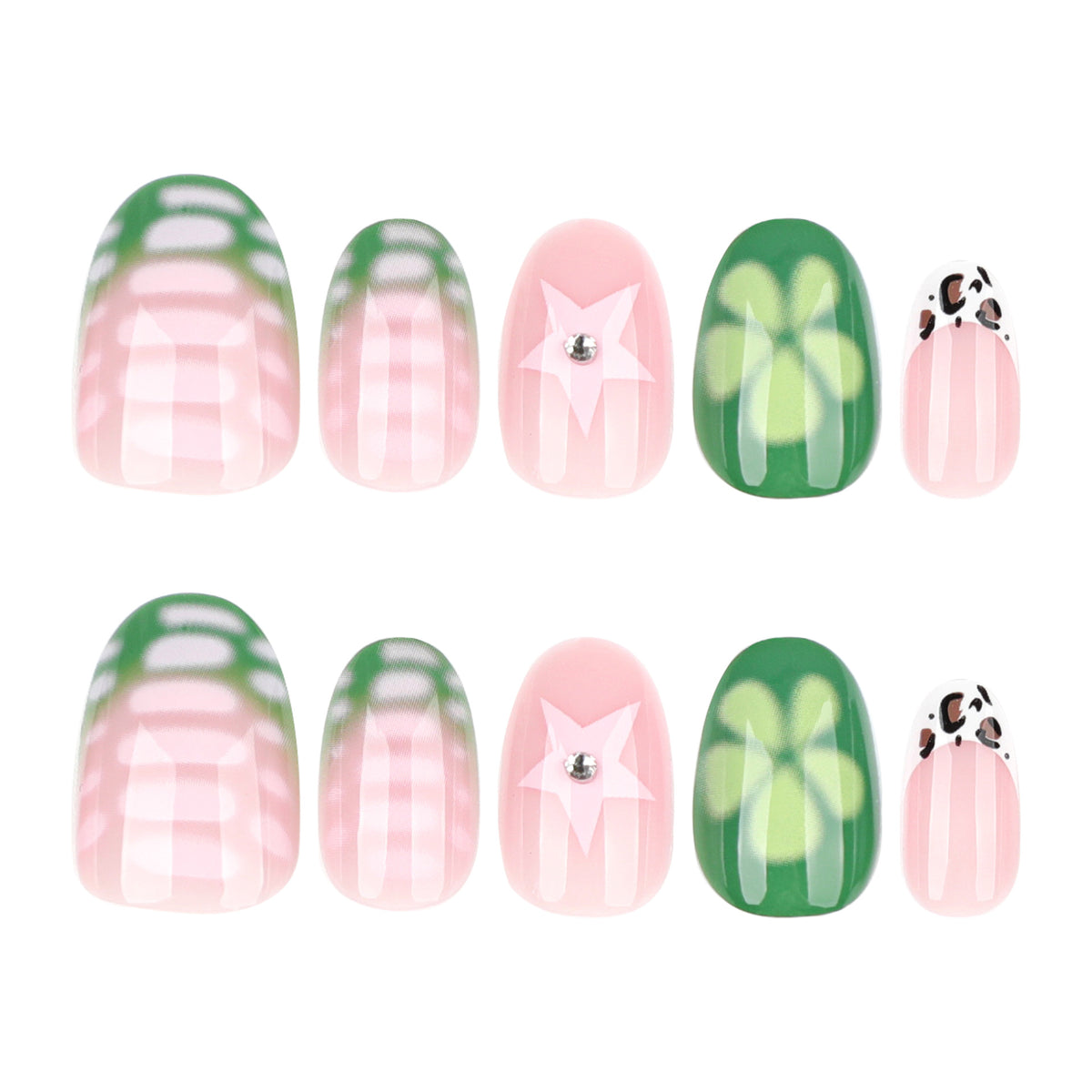 Künstliche Nailart mit floralen Akzenten Brehn