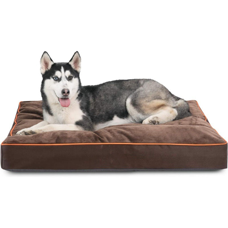 Unisex Orthopädisches Hundebett mit dickem Polster Brehn