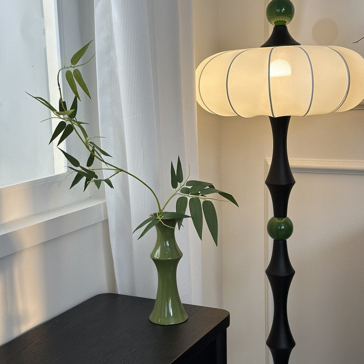 Retro Keramik Bambus Vase