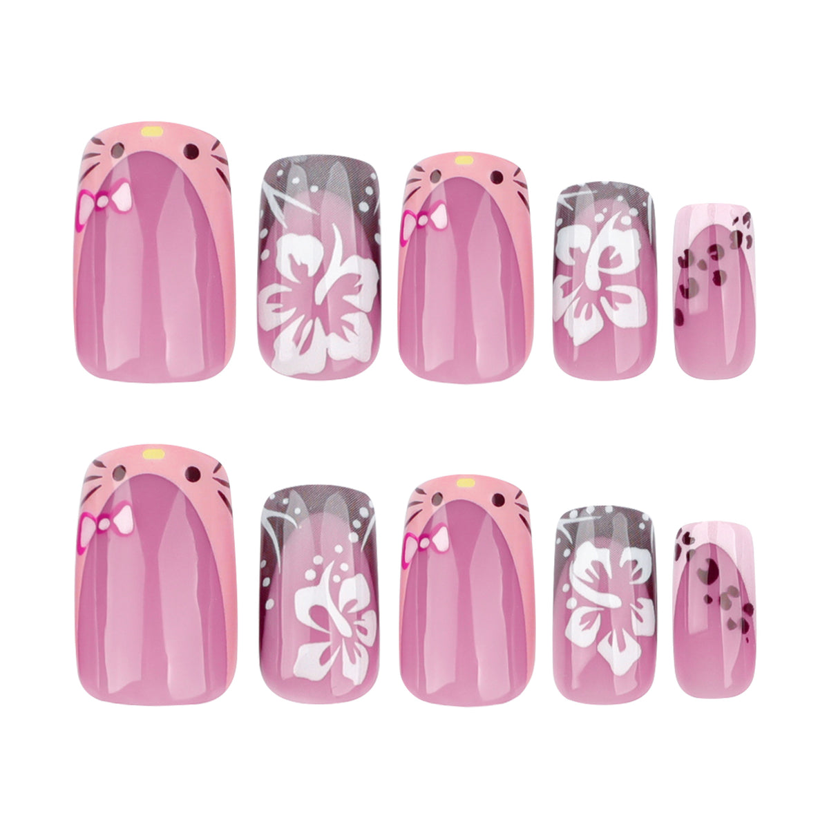 Kunstvolle Nageldesigns mit floralen Akzenten Brehn 1789124010