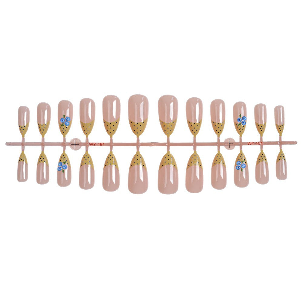 Dekoratives Press-On Nagelkunst Set Brehn