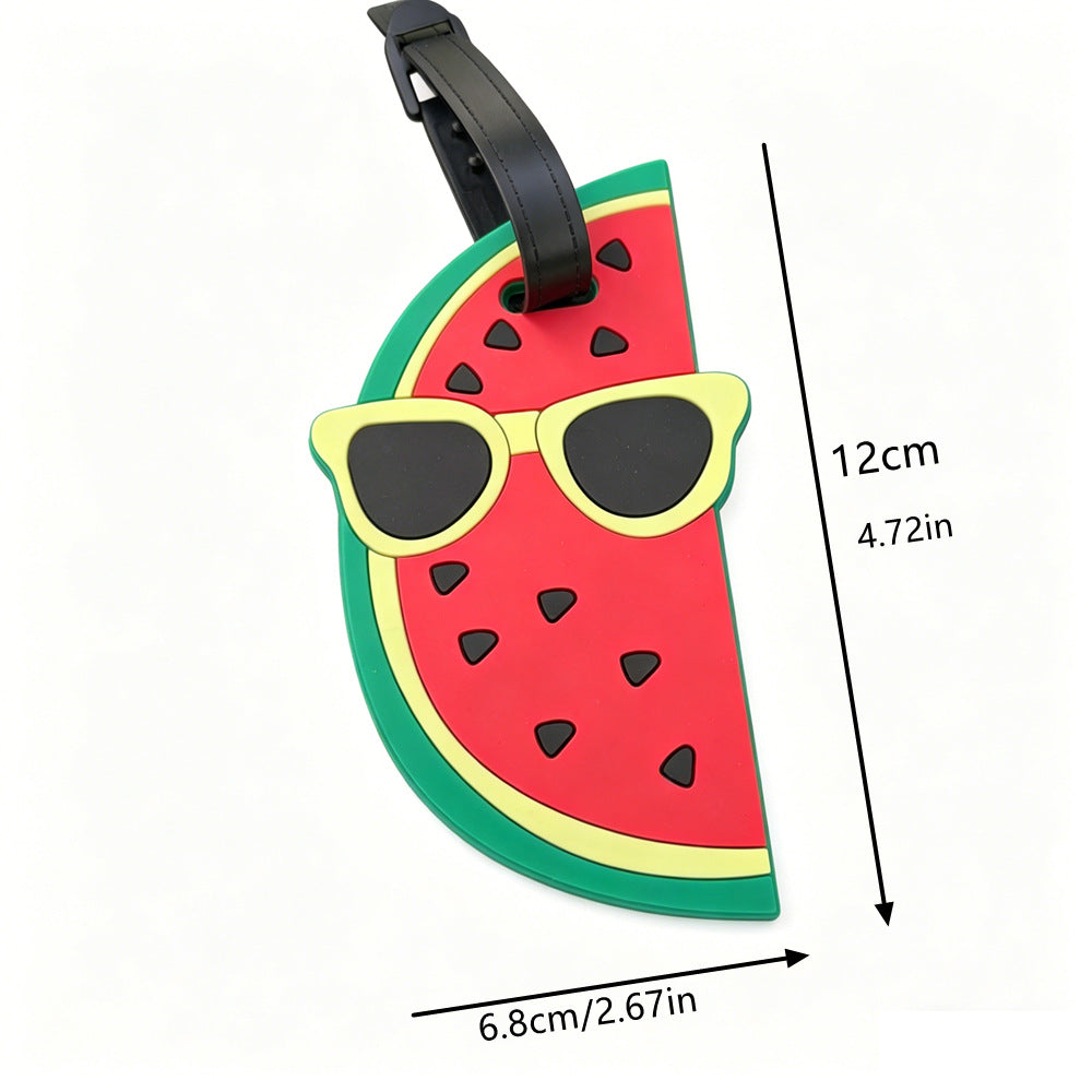 Wassermelonen-Themen Gepäckanhänger Brehn