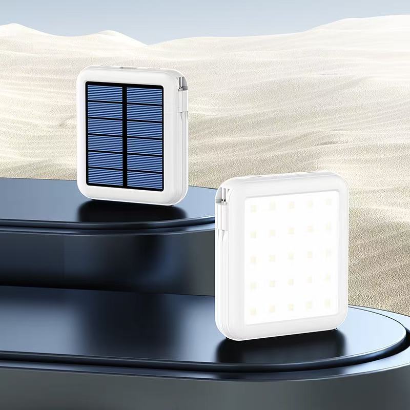 Solar-Lampe mit Integrierter Powerbank Brehn