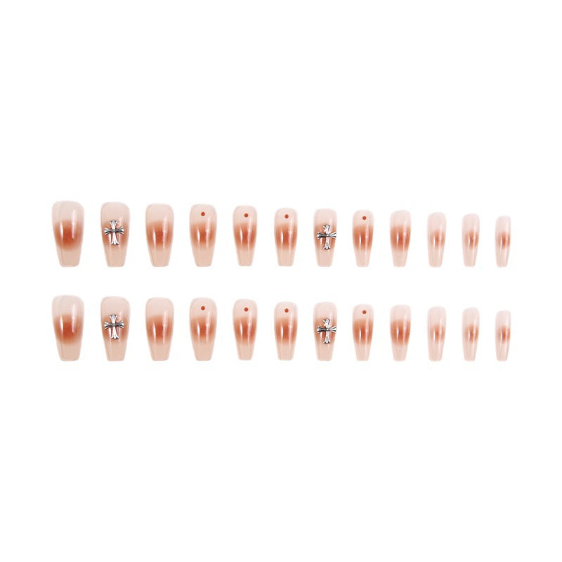Kunstnagelset mit Glamourösen 3D-Verzierungen Brehn