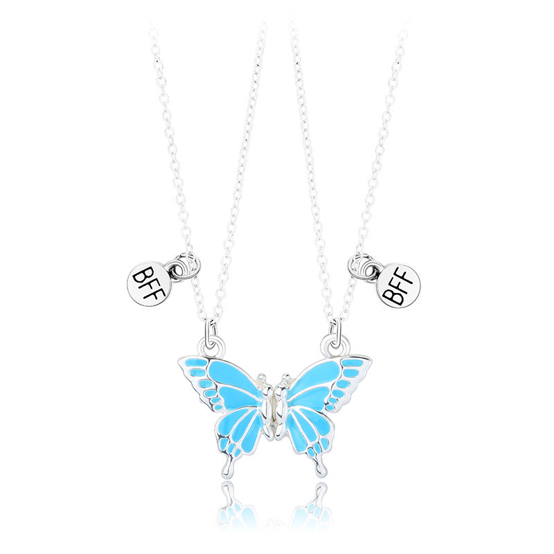 Schmetterlingsanhänger Freundschaftsnecklace Brehn