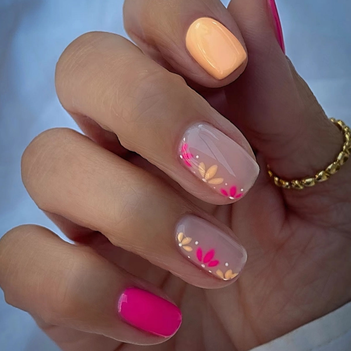 Florale Acryl-Nagelkunst-Verstärkungen Brehn 1789915591