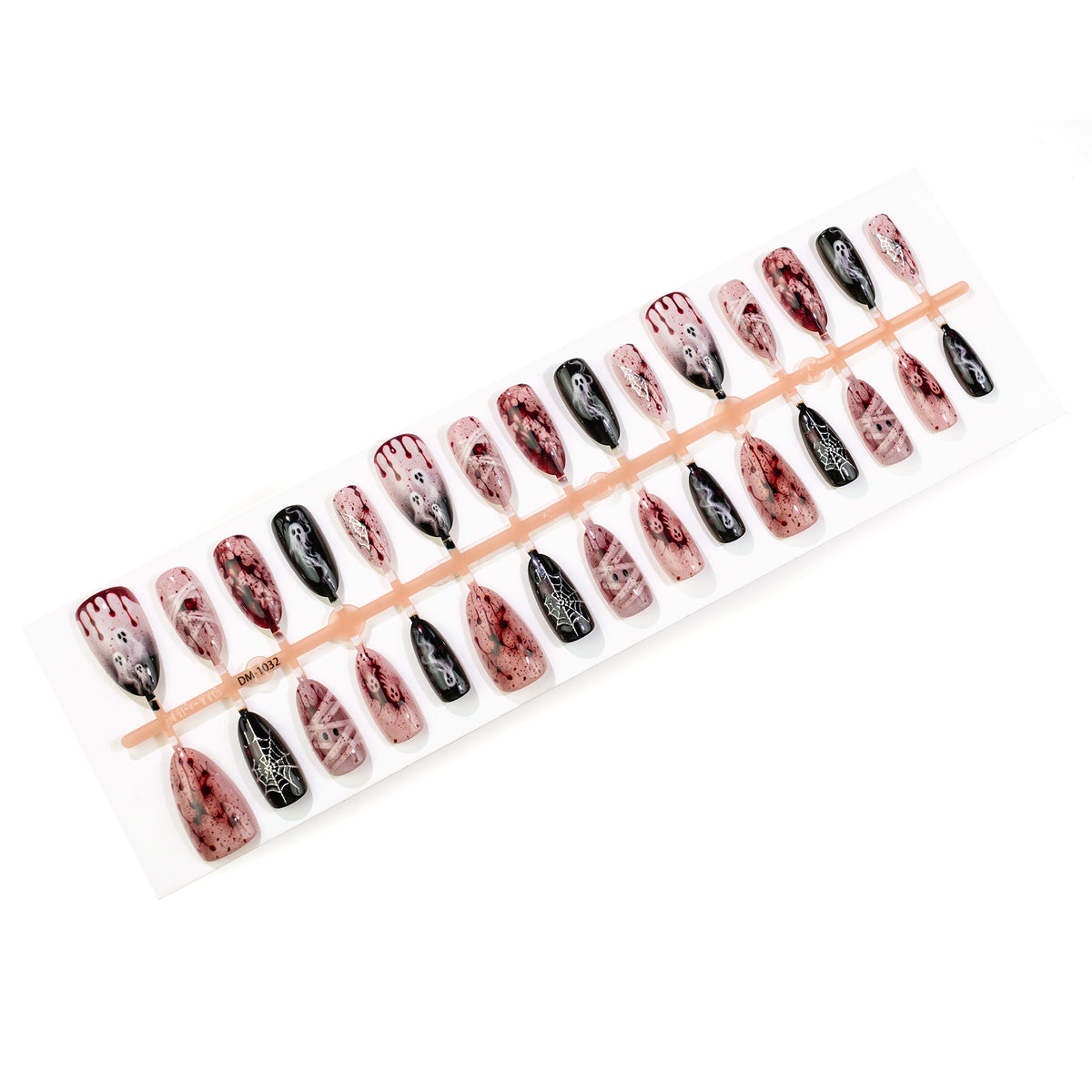 Künstlerische Halloween-Themen Press-On Nagelkunst Brehn 1790636345