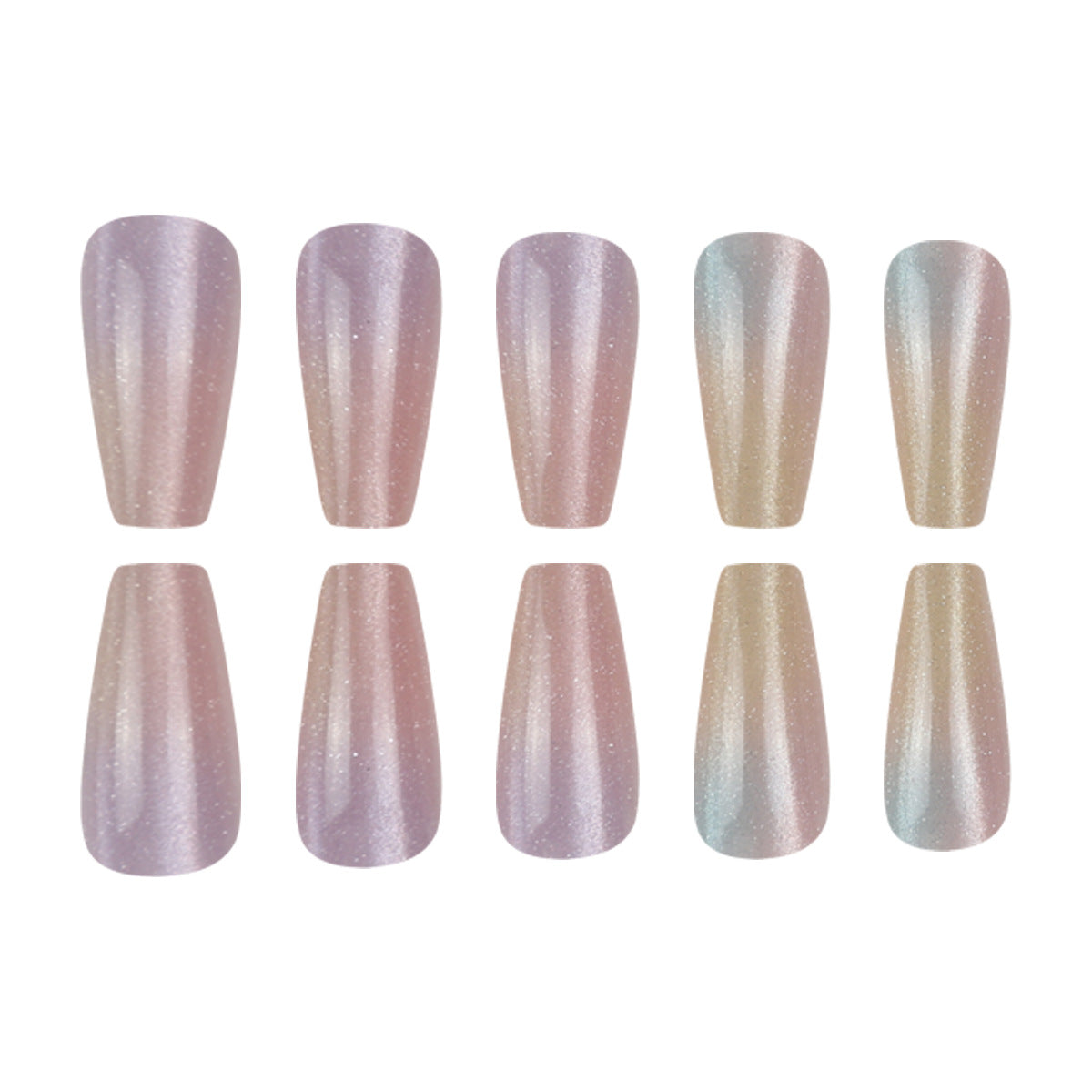Gradient Press-On Nails Brehn