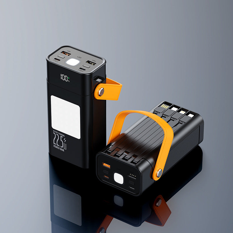 Tragbare Powerbank mit Schnellem Ladeanschluss und Led-Anzeige Brehn