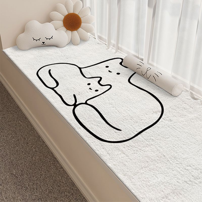 Süße Katzen-Design Plüsch Badmatte Brehn
