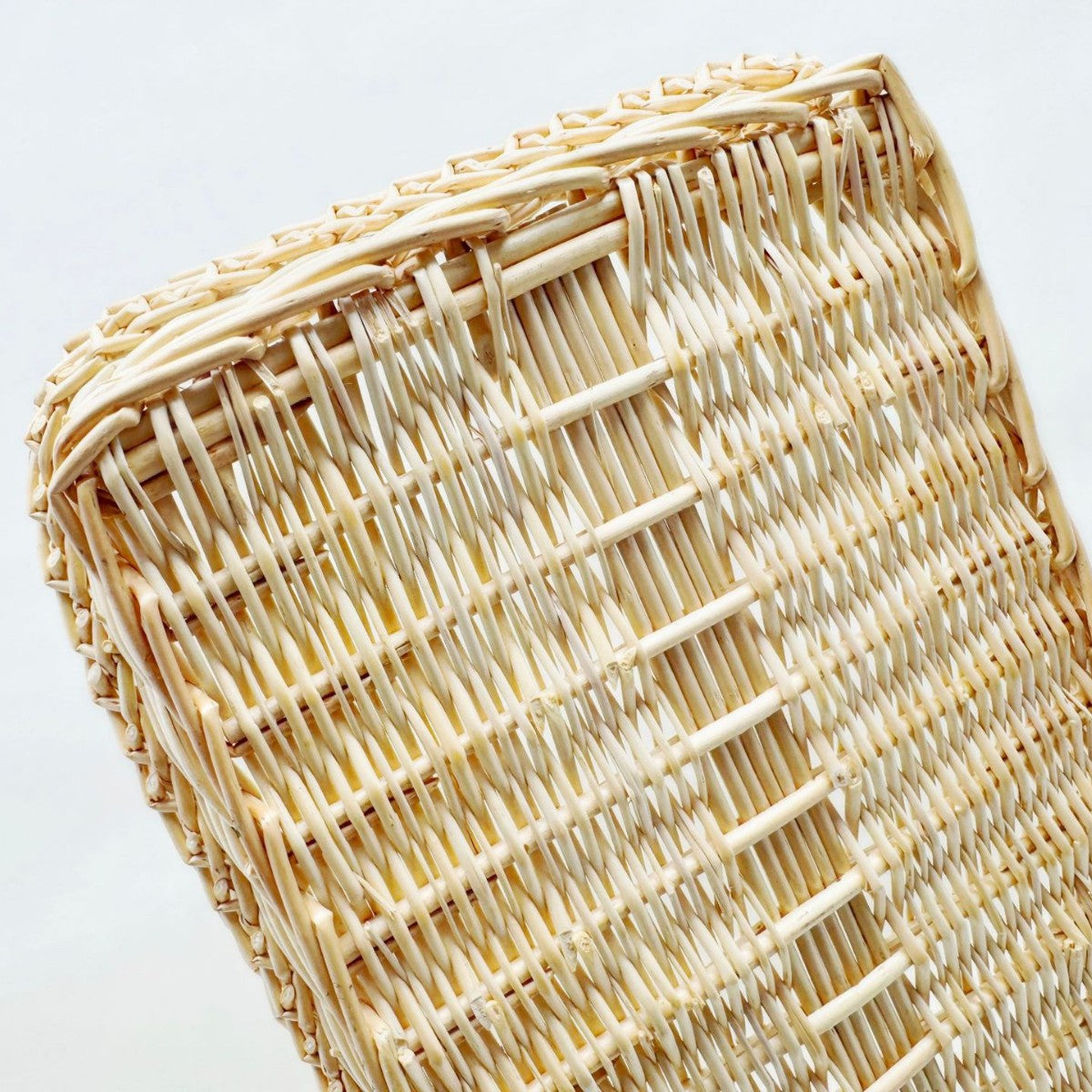 Damen rechteckiger Korb aus geflochtenem Naturmaterial Brehn