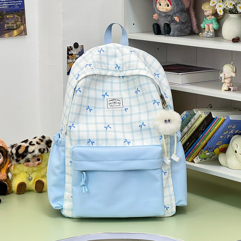 Stylische Gepunktete Muster Rucksack