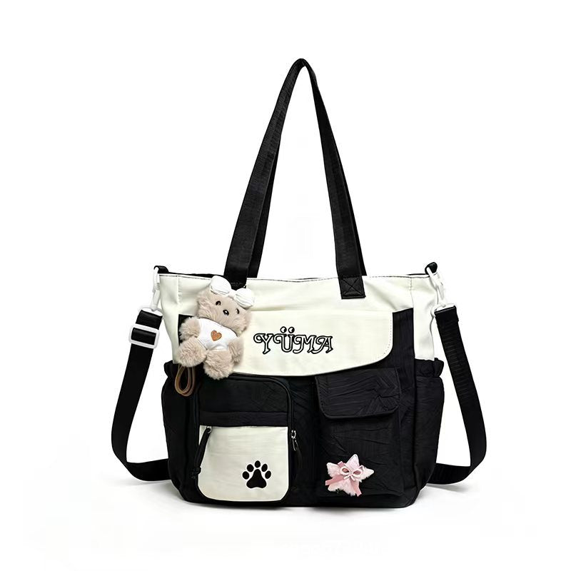 Multi-Funktionale Canvas Schultertasche Brehn