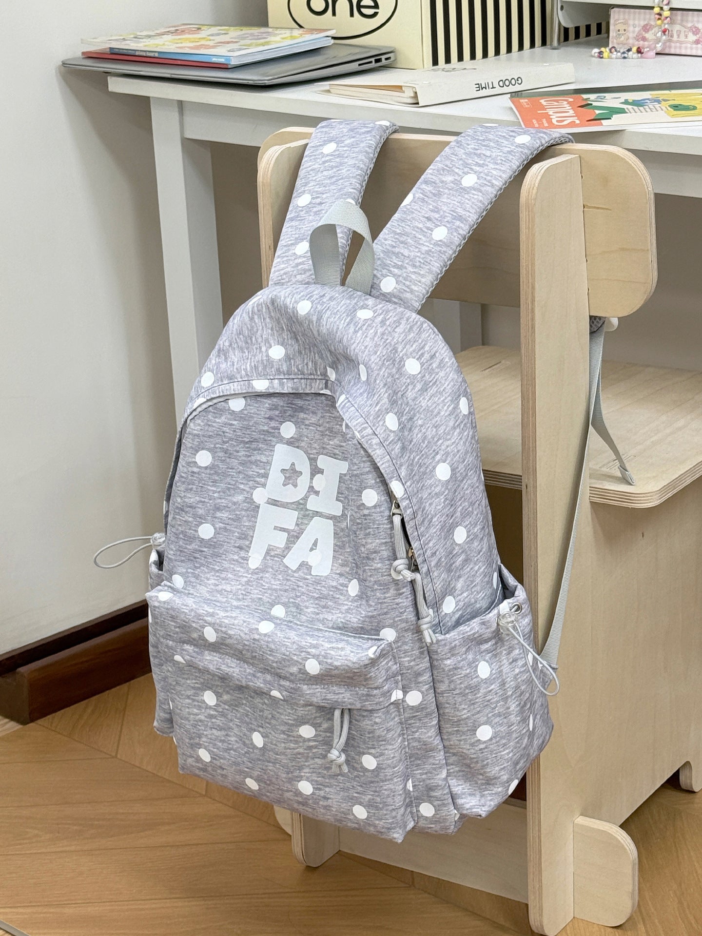 Spaß Stern-Muster Schul Rucksack