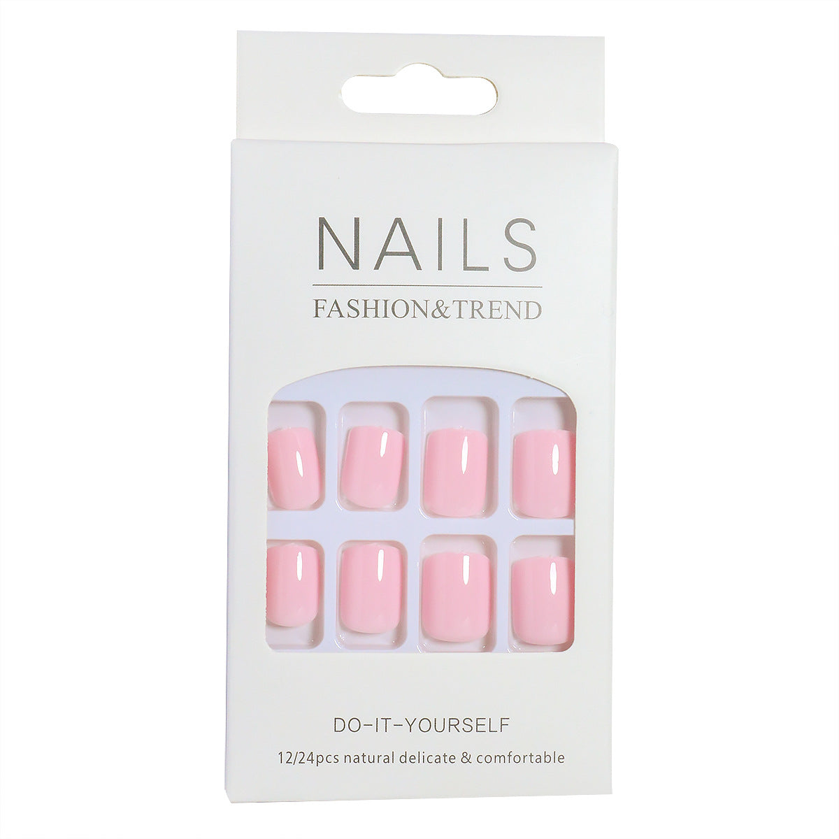 DIY natürliche Look Press-On Nails Brehn