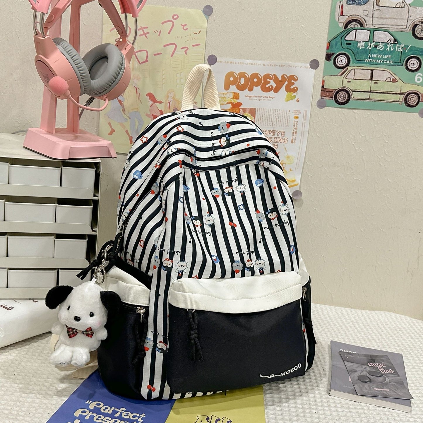 Verspielt Charakter-Themen Schulrucksack Brehn