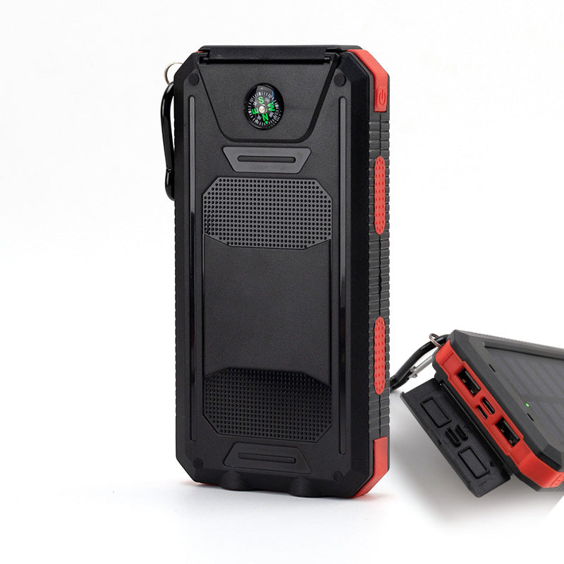 Solarbetriebene Powerbank Brehn