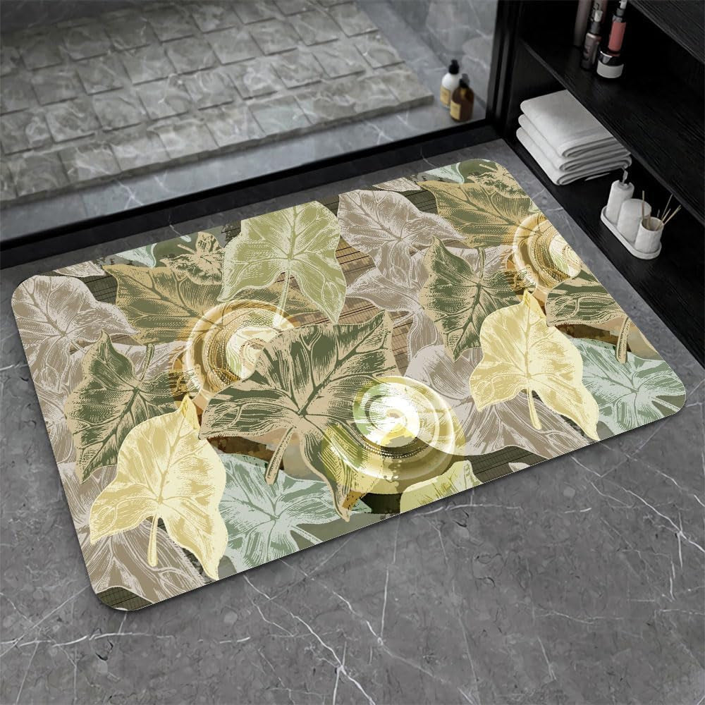 Künstlerisches abstraktes Marmor Design Badematte