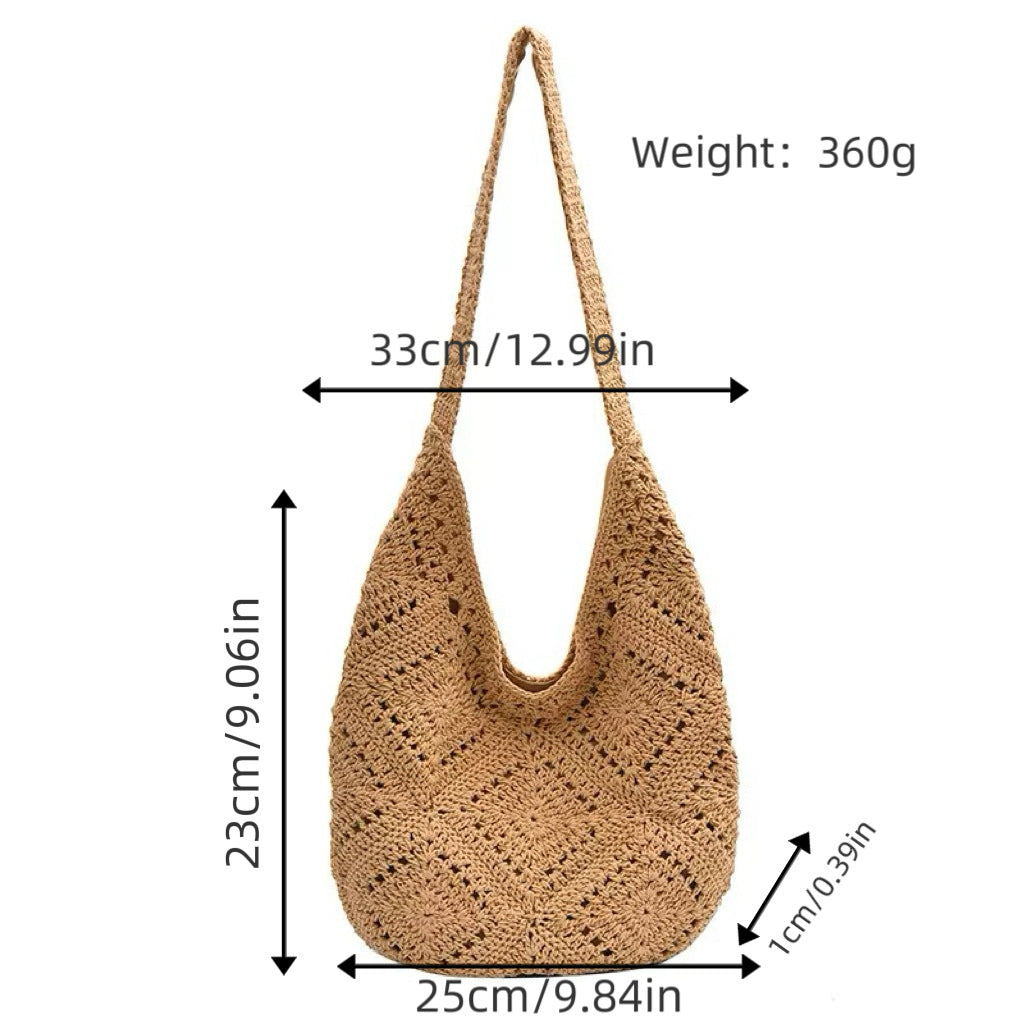 Handgeknüpfte Schultertasche Brehn