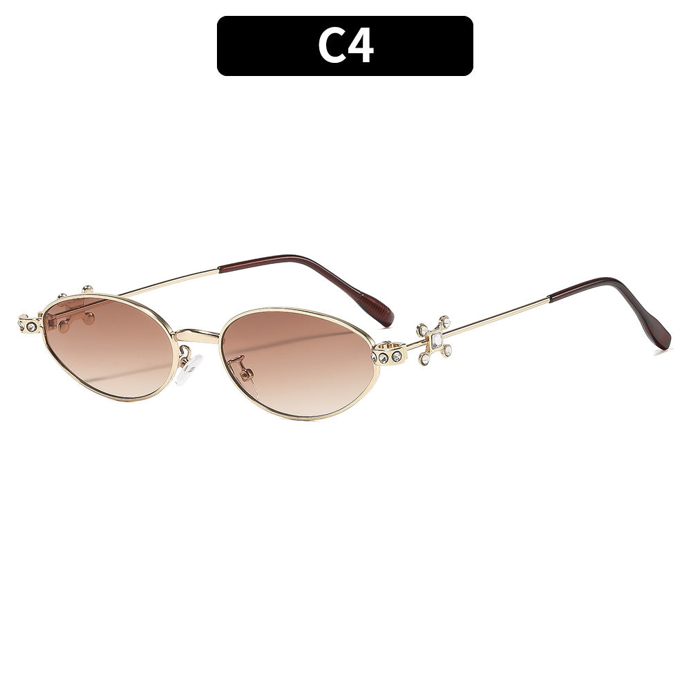 Elegante Katzenaugen-Brille