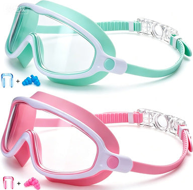 Schwimmschutzbrille mit Verstellbarem Nasenstück und Anti-Beschlag-Technologie Brehn