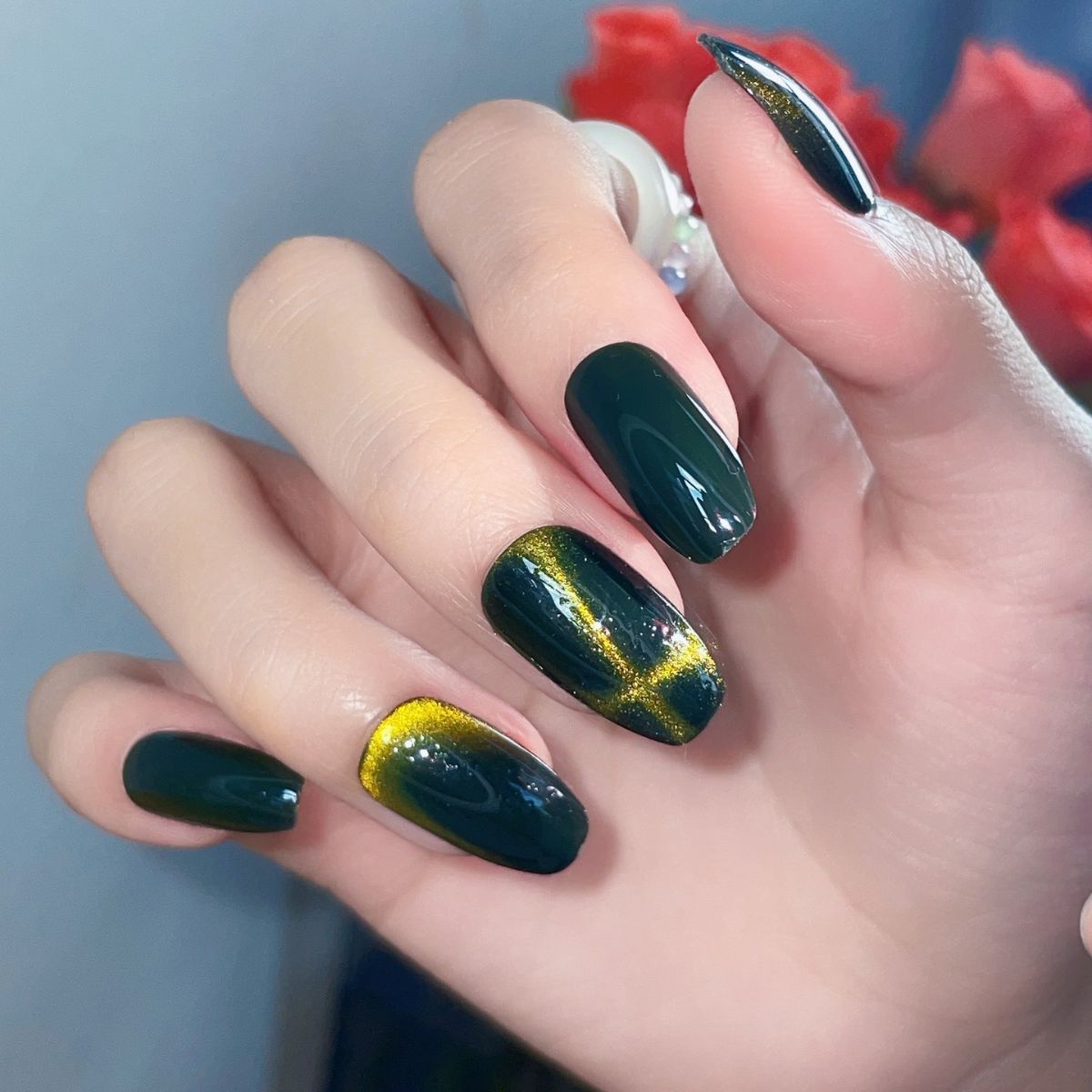 Glamorous Press-On Nail Tips Brehn