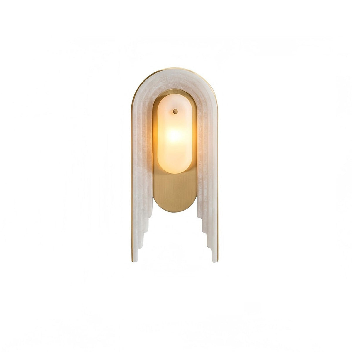 Moderne Alabaster Wandleuchte
