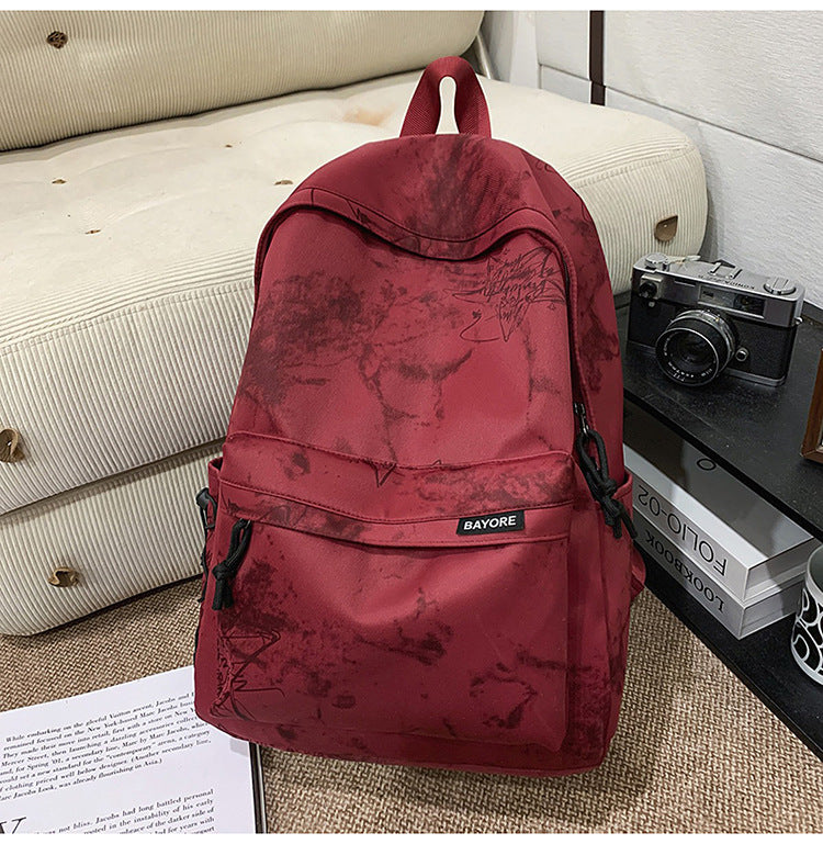 Marmor Muster Freizeit Schul Rucksack