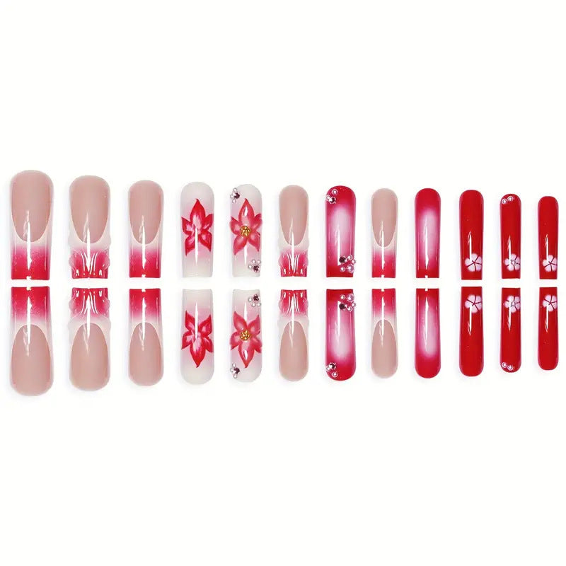 Künstlerisches Gel Floral Nagelkunst Brehn