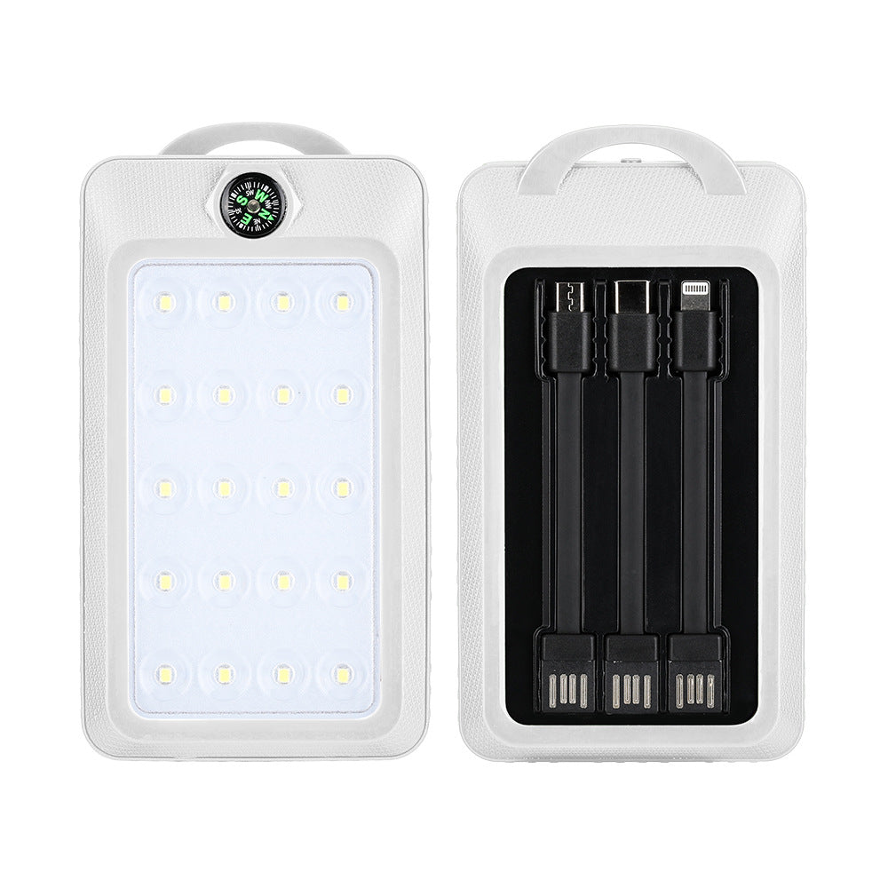 Multifunktionale Tragbare Led-Lampe mit Integriertem Ladegerät Brehn