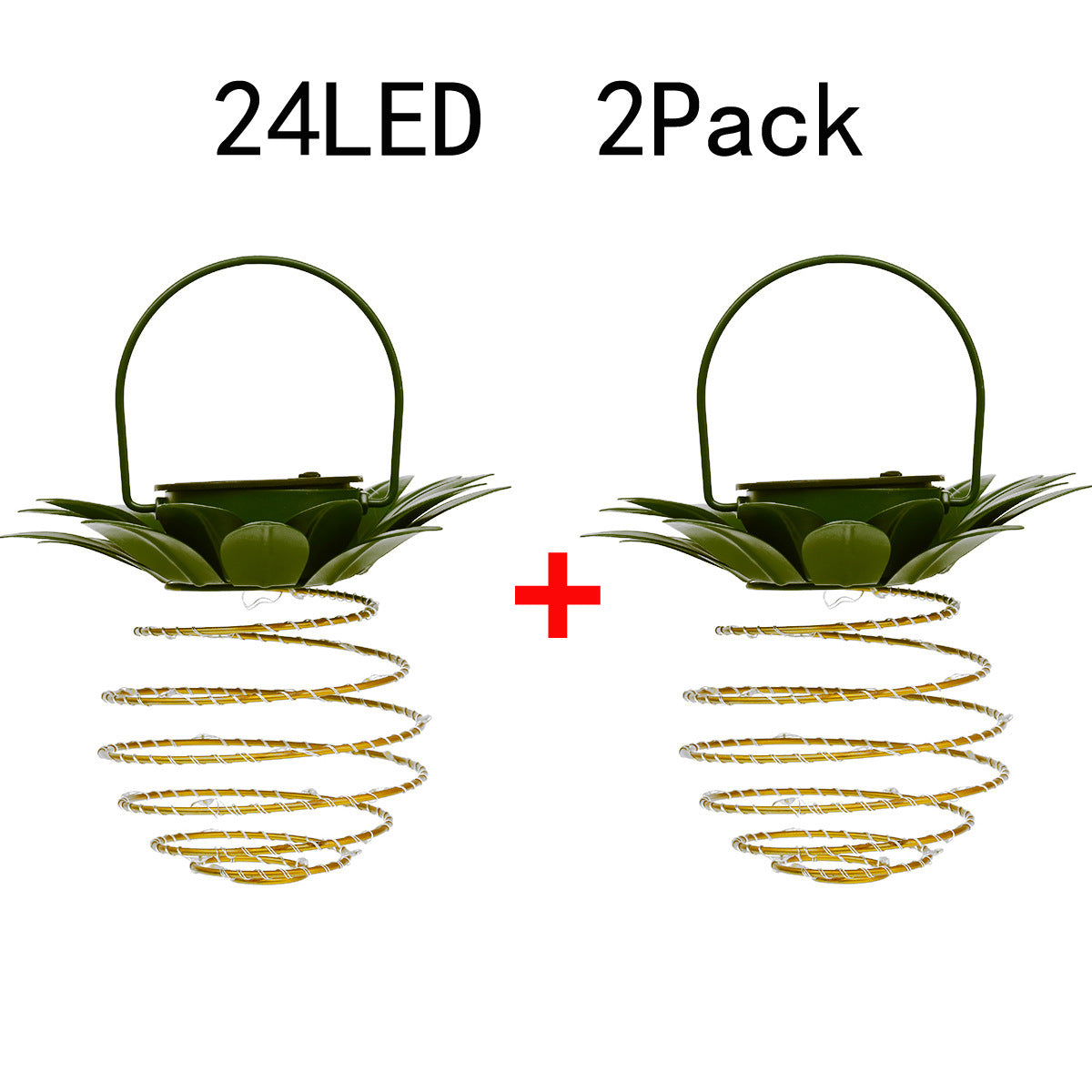 Spiral Hängende Solar LED Laterne Mit Lotus Dach Und Tragegriff Brehn