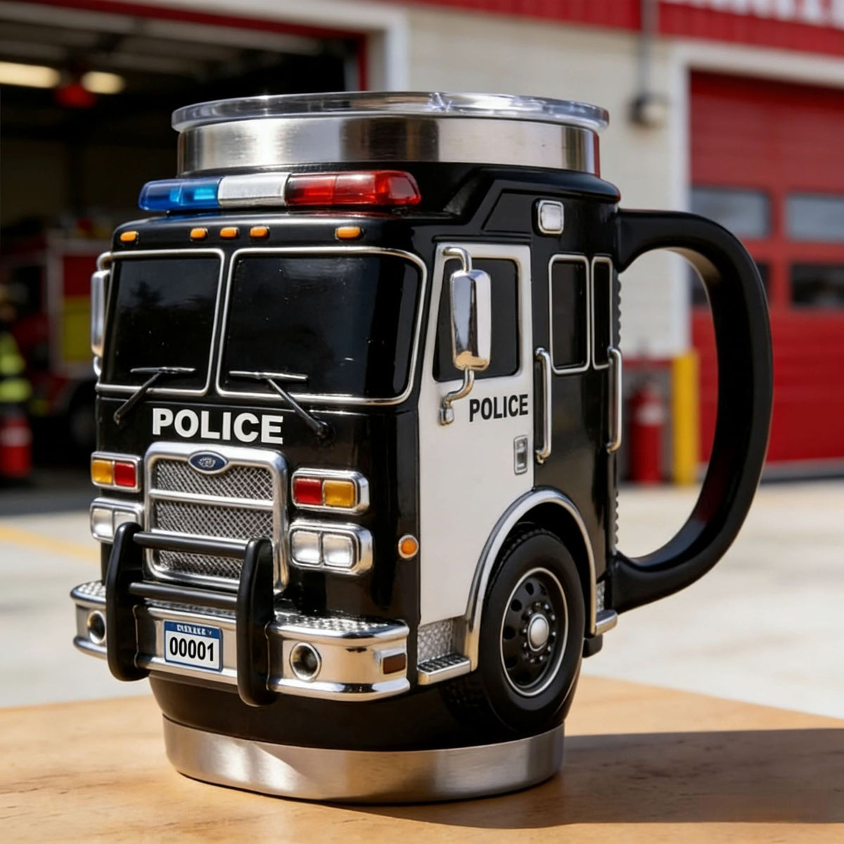 Rettungswagen-Themen Kaffeetasse Brehn