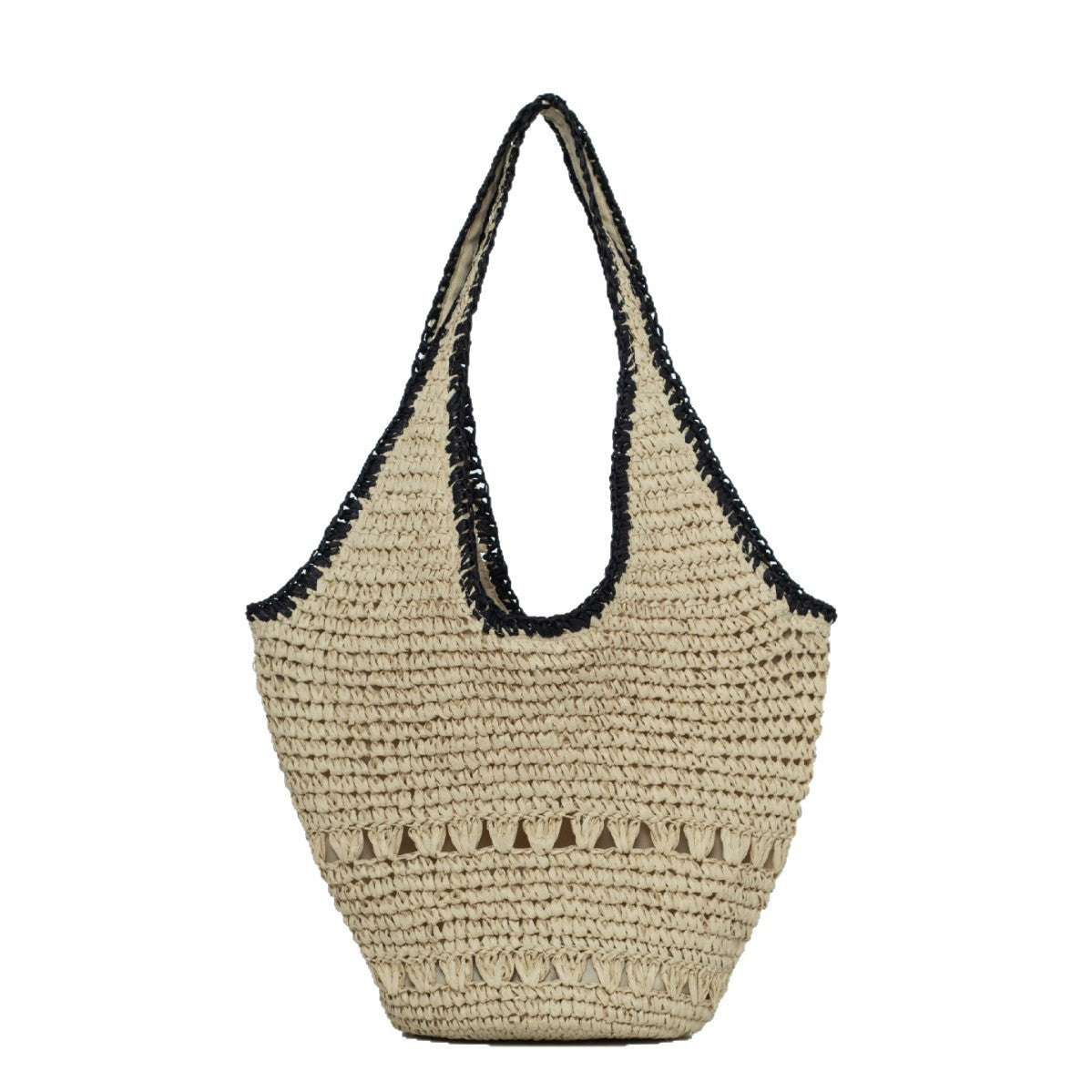 Handgefertigte Basttasche mit Raffiniertem Design Brehn