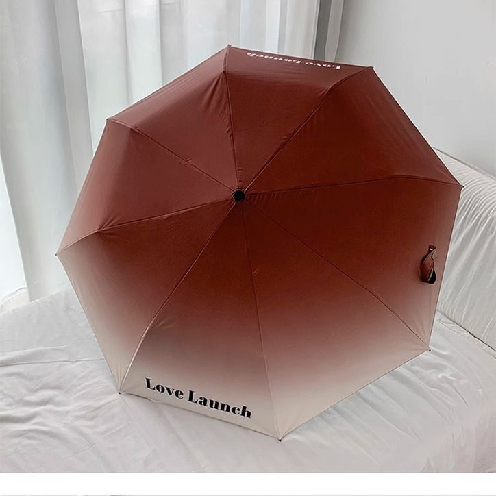 Damen Automatischer Regenschirm mit elegantem Farbverlauf Brehn