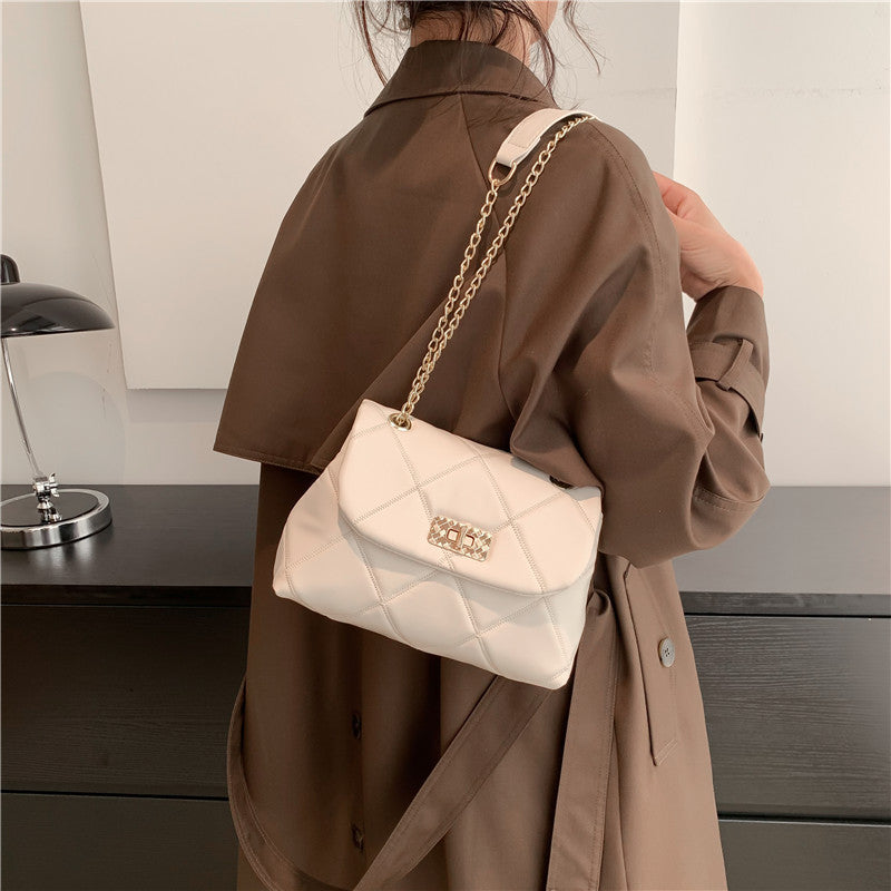 Elegante gesteppte Schulter-Handtasche